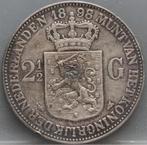 Zilveren rijksdaalder 1898 - 2 1/2 gulden 1898 Wilhelmina, Verzenden, Zilver, Koningin Wilhelmina, Losse munt