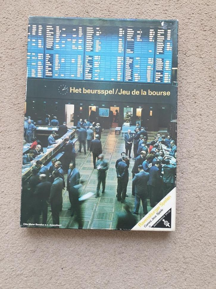 Het Beursspel - Vintage Bordspel, Hobby en Vrije tijd, Gezelschapsspellen | Bordspellen, Zo goed als nieuw, Ophalen of Verzenden