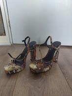 Plateau sandalen Zara, Overige kleuren, Zara, Zo goed als nieuw, Sandalen of Muiltjes
