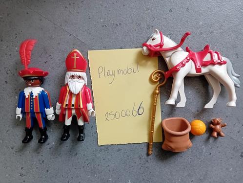 Playmobil Sinterklaas Piet en Ozosnel, Kinderen en Baby's, Speelgoed | Playmobil, Gebruikt, Ophalen of Verzenden