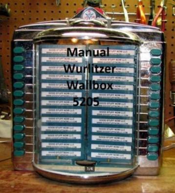 Boekwerk Manual voor Wallbox 5205-5206-5207  beschikbaar voor biedingen