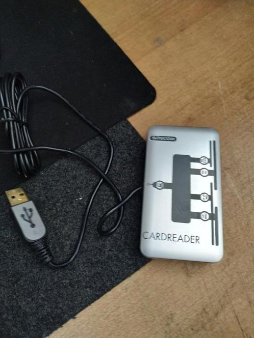 Sitecom USB 2.0 Multi Memory Card Reader, Computers en Software, USB Sticks, Gebruikt, Ophalen of Verzenden