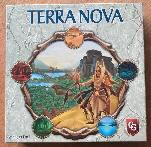 Terra Nova (EN), Hobby en Vrije tijd, Gezelschapsspellen | Bordspellen, Zo goed als nieuw, Een of twee spelers, Drie of vier spelers