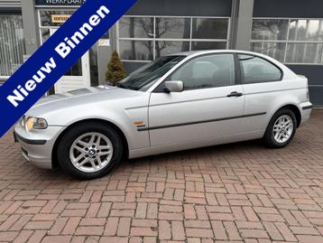 BMW 3 Serie Compact 316ti Bj 2002 Leuk beginners auto 05-202 beschikbaar voor biedingen