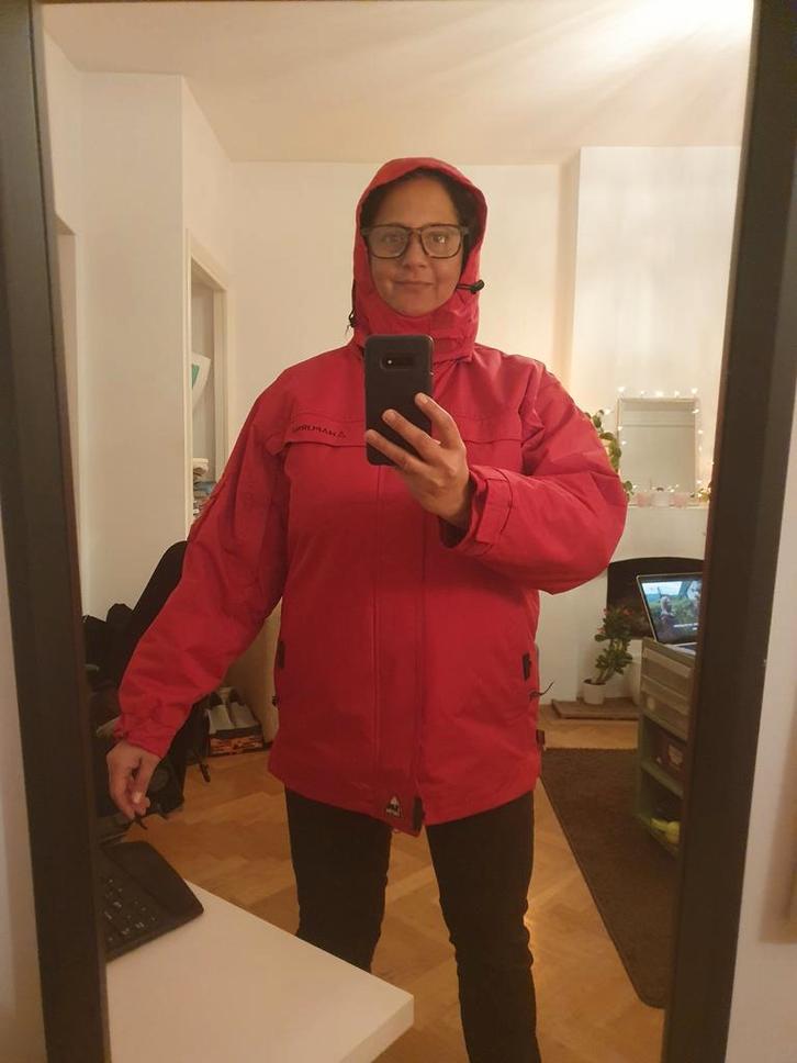 Anapurna Ski Jas / Outdoor Jas - Maat M, Kleding | Heren, Jassen | Winter, Zo goed als nieuw, Rood, Ophalen of Verzenden