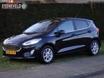 Ford Fiesta 1.0 Titanium met Carplay en Winterpakket, Voorwielaandrijving, 94 pk, Stof, Gebruikt