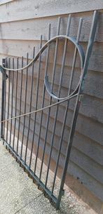 Smeedijzeren poort 170 x 135, Ophalen, Gebruikt, 100 tot 150 cm, Draaipoort