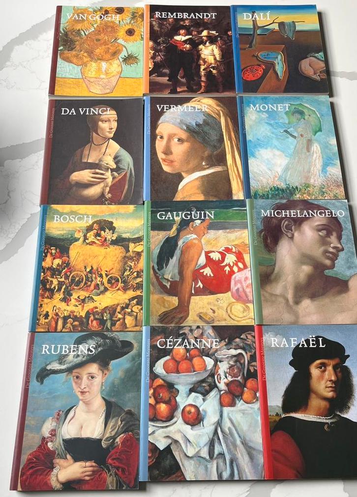 Serie De Grootste Meesters van Algemeen Dagblad, Boeken, Kunst en Cultuur | Beeldend, Zo goed als nieuw, Schilder- en Tekenkunst