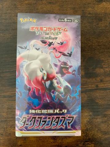 Pokémon Dark Phantasma Booster Box beschikbaar voor biedingen