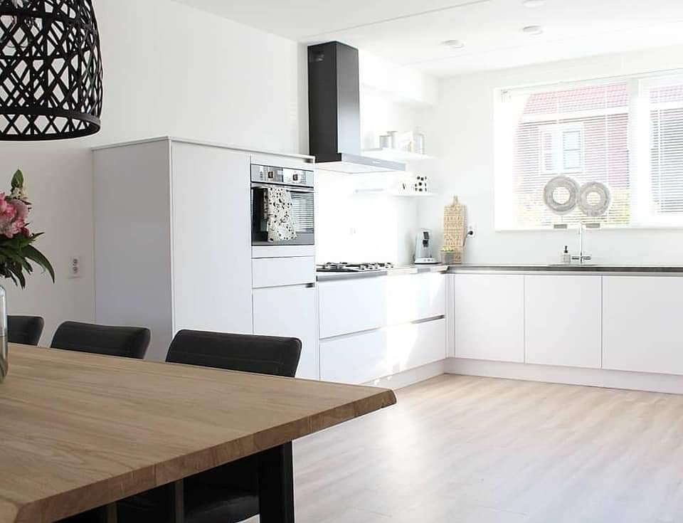 Mat witte keuken | Gebruikt, Ophalen, Gebruikt, Wit, Hoekkeuken