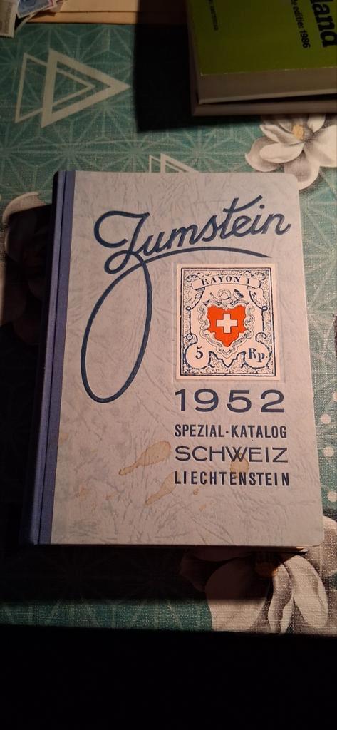 Zumstein Spezial-Katalog Schweiz Liechtenstein 1952, Postzegels en Munten, Postzegels | Toebehoren, Catalogus, Ophalen of Verzenden