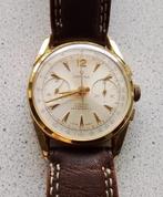 Orfina chronograaf Zwitsers herenhorloge 1950's Landeron 248, Verzenden, Gebruikt