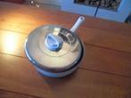 Tefal Ultrabase hapjespan met stoomfunctie, Ophalen of Verzenden, Gebruikt, Aluminium, Koekenpan of Braadpan