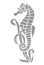 Muursticker figuursticker Zeepaardje maritiem, The River House, Info@theriverhouse.nl, Nieuw, Ophalen of Verzenden