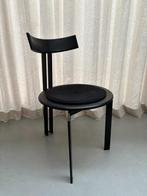 Vintage Eetkamerstoelen, Huis en Inrichting, Ophalen, Gebruikt, Zwart, Vintage