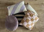 Set van 5 kussens, Huis en Inrichting, Ophalen of Verzenden, Zo goed als nieuw, Overige kleuren, Overige vormen