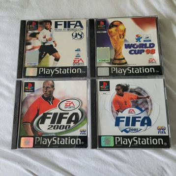 EA SPORT FIFA Worldcup '98, FIFA 2000 EN FIFA 2001 beschikbaar voor biedingen