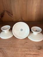 Wedgwood Edme, 3 lage kaarsenhouders, Ophalen