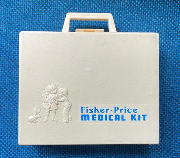 Fischer Price Medical Kit Dokterskoffer 1977