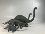 3 Apatosaurus figuren, Ophalen of Verzenden, Gebruikt, Reptiel of Amfibie, Beeldje of Figuurtje