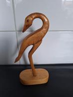 vintage houten vogel, Antiek en Kunst, Ophalen of Verzenden