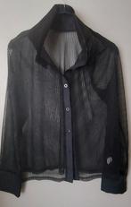 Zwarte Blouse maat L, Maat 38/40 (M), Zwart, Ophalen of Verzenden, Onbekend
