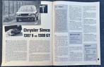 Simca 1307 S en 1308 GT test in Autokampioen 1975, Gelezen, Ophalen of Verzenden, Autokampioen, Overige merken