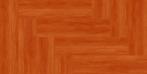 Oranje bruin PVC vinyltegel 25x100cm, Rood, Nieuw, Ophalen of Verzenden, 25 tot 50 m²