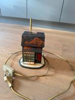 Glas in Lood Huisje Slagerij Lamp, Antiek en Kunst, Antiek | Speelgoed, Ophalen of Verzenden