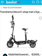 Electrische step Trandiamo, Fietsen en Brommers, Steps, Ophalen, Zo goed als nieuw, Elektrische step (E-scooter)