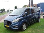 Ford Transit Custom 320 2.0 TDCI L2H1 Trend 9-persoons Autom, Gebruikt, Euro 6, Blauw, Bedrijf