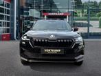 Skoda KAROQ 1.5 TSI DSG SPORTLINE PANO-DAK/TREKHAAK/CAMERA/N, Stuurwielverwarming, 4 cilinders, Zwart, Karoq