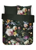 ZGAN lits-jumeauxs groen dekbedovertrek, Overige maten, Dekbedovertrek, Ophalen of Verzenden, Zo goed als nieuw