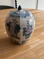 Antieke Chinese Gemberpot met Bloemmotieven, Antiek en Kunst, Antiek | Keramiek en Aardewerk, Ophalen