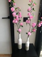leuke vaasjes met kunst bloesemtakken, Huis en Inrichting, Woonaccessoires | Kunstplanten en Kunstbloemen, Ophalen of Verzenden