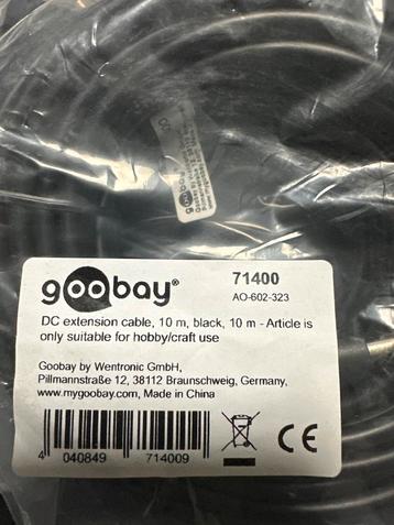 Goobay DC Verlengsnoer 10m - Nieuw in verpakking per stuk beschikbaar voor biedingen