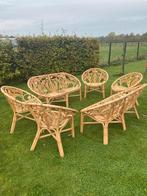 Rotan tuinset Calamus set vintage, Tuin en Terras, Tuinbanken, Ophalen