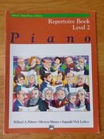 Alfred's Basic Piano Library - Repertoire book level 2, Overige genres, Les of Cursus, Ophalen of Verzenden, Zo goed als nieuw