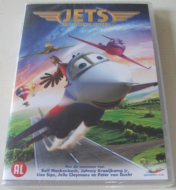 Dvd *** JETS *** De Vliegende Helden *NIEUW*, Cd's en Dvd's, Dvd's | Kinderen en Jeugd, Nieuw in verpakking, Film, Avontuur, Alle leeftijden