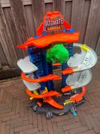 Hot Wheels Ultimate Garage + Auto's, Ophalen of Verzenden, Hot Wheels, Racebaan, Gebruikt