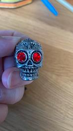 Vintage skull ring -  20, Sieraden, Tassen en Uiterlijk, Ringen, 20 of groter, Ophalen of Verzenden, Zo goed als nieuw, Dame of Heer