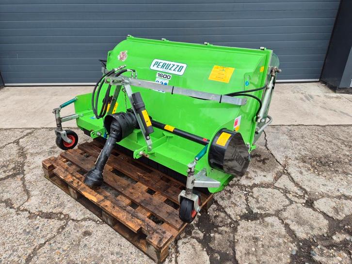 Peruzzo Klepelmaaier 1600 met opvangbak, Tuin en Terras, Grasmaaiers, Zo goed als nieuw, Ophalen of Verzenden