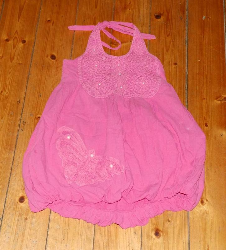 mooie Zero Jeans ballon jurk maat 116, Kinderen en Baby's, Kinderkleding | Maat 116, Zo goed als nieuw, Meisje, Jurk of Rok, Ophalen of Verzenden