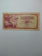 Joegoslavië 100 dinara 1986, Ophalen of Verzenden, Joegoslavië