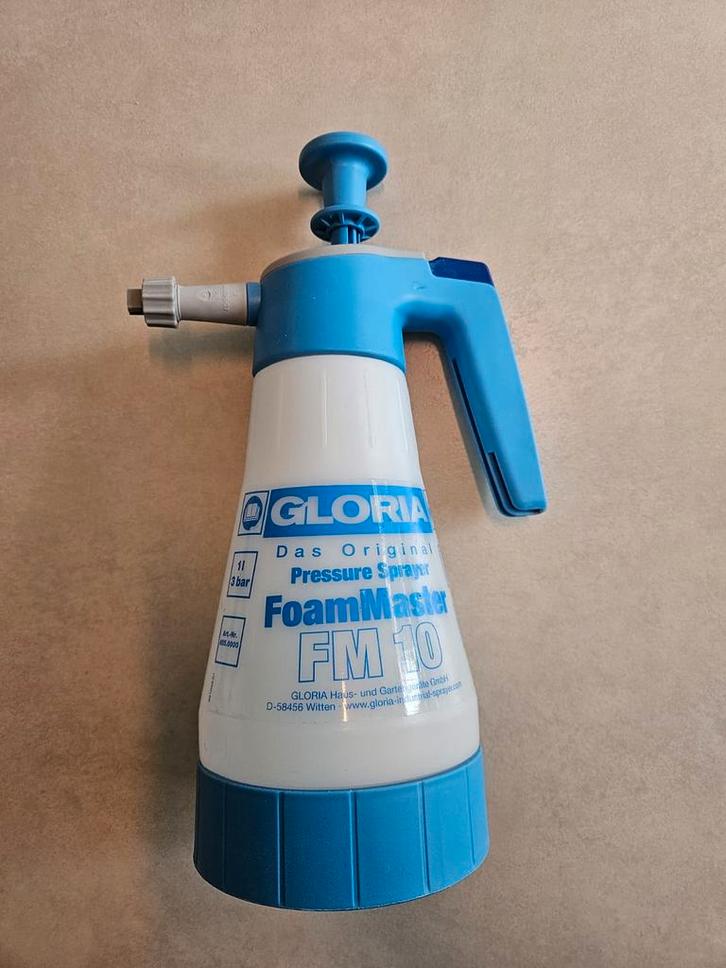 Gloria FoamMaster FM 10 Drukspuit 1 liter, Huis en Inrichting, Schoonmaakartikelen, Ophalen of Verzenden