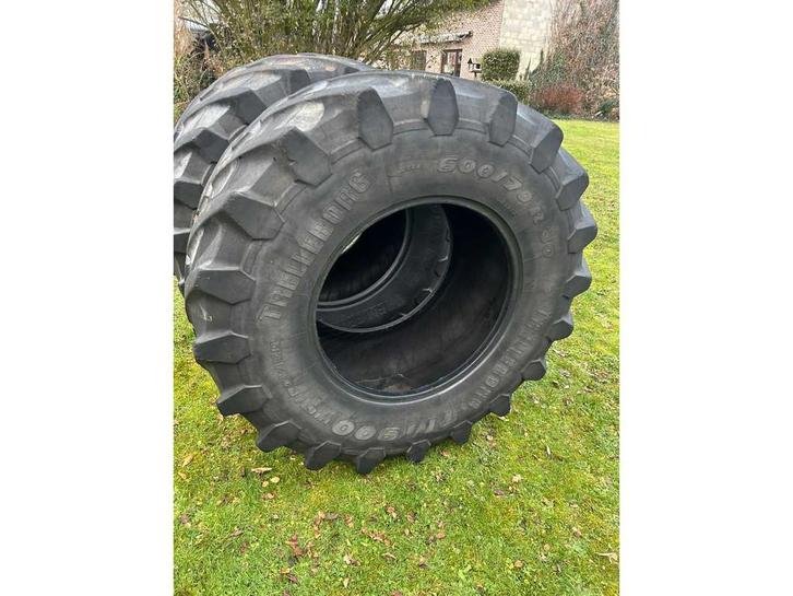 Trelleborg TM900 tractorbanden (2x) - 600/70r30, Zakelijke goederen, Agrarisch | Onderdelen | Banden, Velgen en Assen