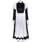 French maid lang kostuum sexy huishoudster cosplay jurk, Verzenden, Nieuw
