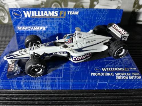 Formule 1 - Williams - 1:43 - F1, Hobby en Vrije tijd, Modelauto's | 1:43, Zo goed als nieuw, Auto, MiniChamps, Verzenden