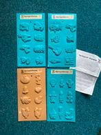 4 Vintage Prandell Gietmallen voor gips of klei, Ophalen of Verzenden, Zo goed als nieuw, Materiaal