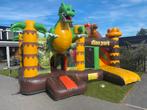 Multiplay Dino springkussen met glijbaan te huur, Ophalen, Zo goed als nieuw, Overige